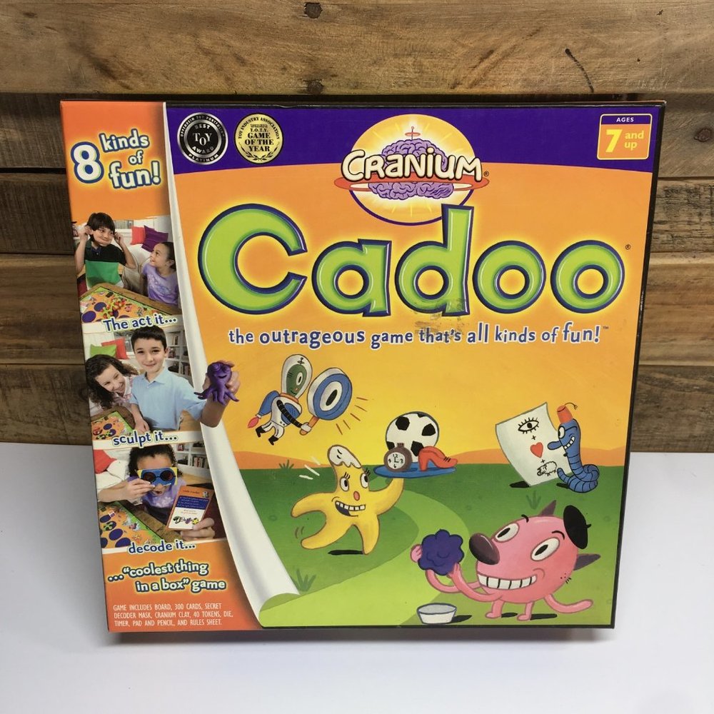 Cranium Cadoo 2001-2004 Edition New Open Box